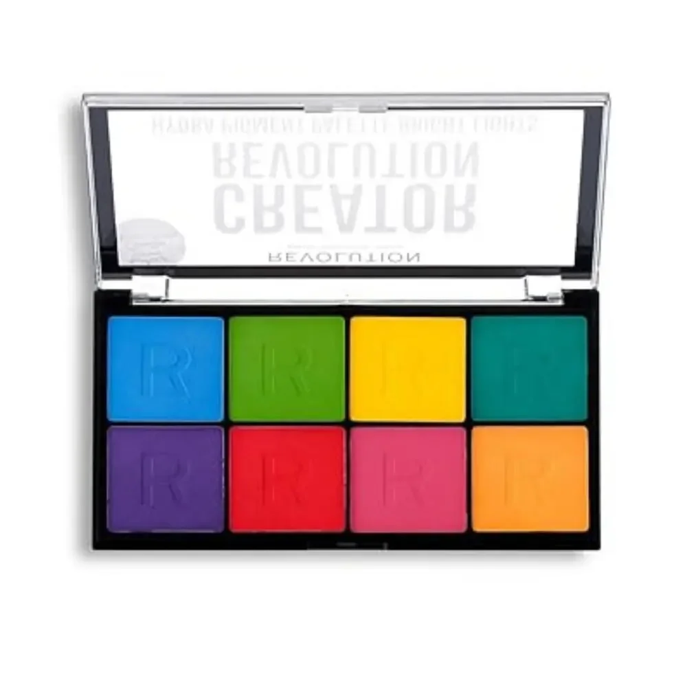 Makeup Revolution Creator Hydra Pigment Palette 🎨 Bright Lights | NIB | Vegan